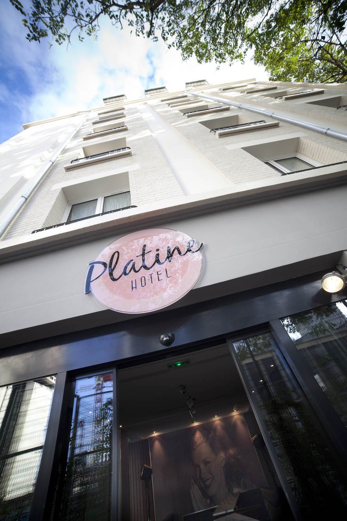 Platine Hotel Paris Exterior foto